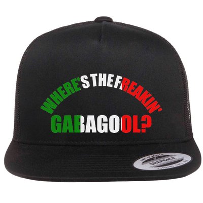 WhereS The Freakin Gabagool Meme Capicola Italian American Flatbill Hat
