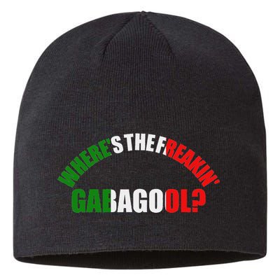 WhereS The Freakin Gabagool Meme Capicola Italian American Sustainable Beanie