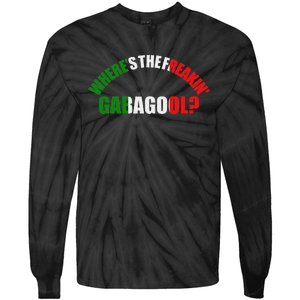 WhereS The Freakin Gabagool Meme Capicola Italian American Tie-Dye Long Sleeve Shirt