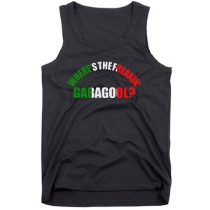 WhereS The Freakin Gabagool Meme Capicola Italian American Tank Top