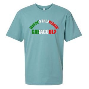 WhereS The Freakin Gabagool Meme Capicola Italian American Sueded Cloud Jersey T-Shirt