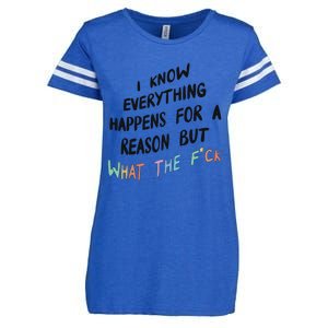 What The Fuck Hoodie Aesthetic Enza Ladies Jersey Football T-Shirt