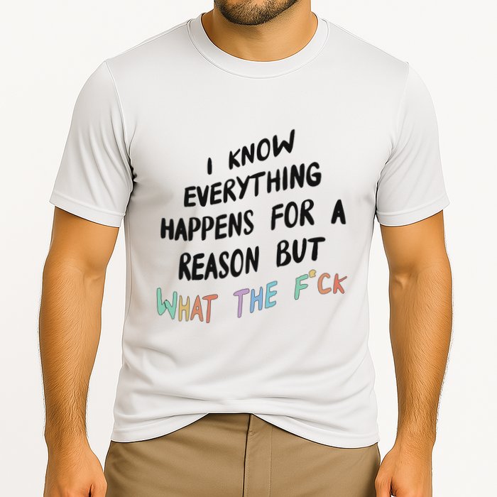 What The Fuck Hoodie Aesthetic Cooling Performance Crew T-Shirt