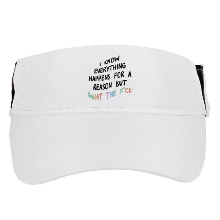 What The Fuck Hoodie Aesthetic Adult Drive Performance Visor