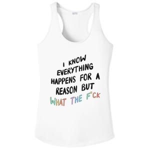 What The Fuck Hoodie Aesthetic Ladies PosiCharge Competitor Racerback Tank