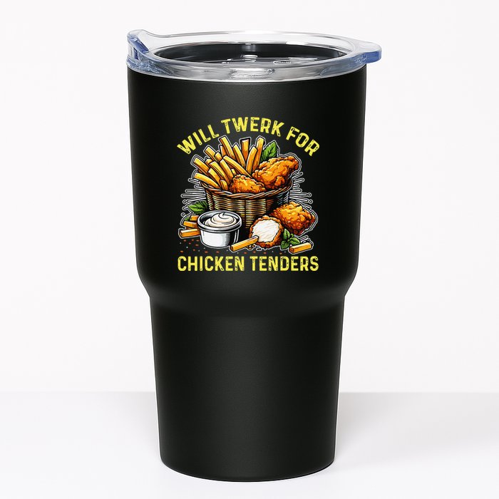 Will Twerk For Chicken Tenders Funny Tumbler