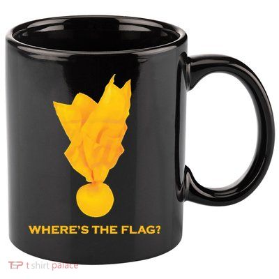 Wheres The Flag Football Penalty Flag 11oz C Handle Ceramic Mug