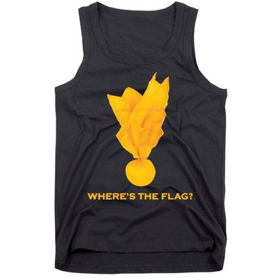 Wheres The Flag Football Penalty Flag Tank Top
