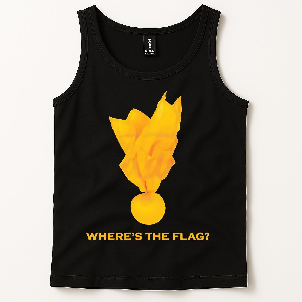 Wheres The Flag Football Penalty Flag Tank Top