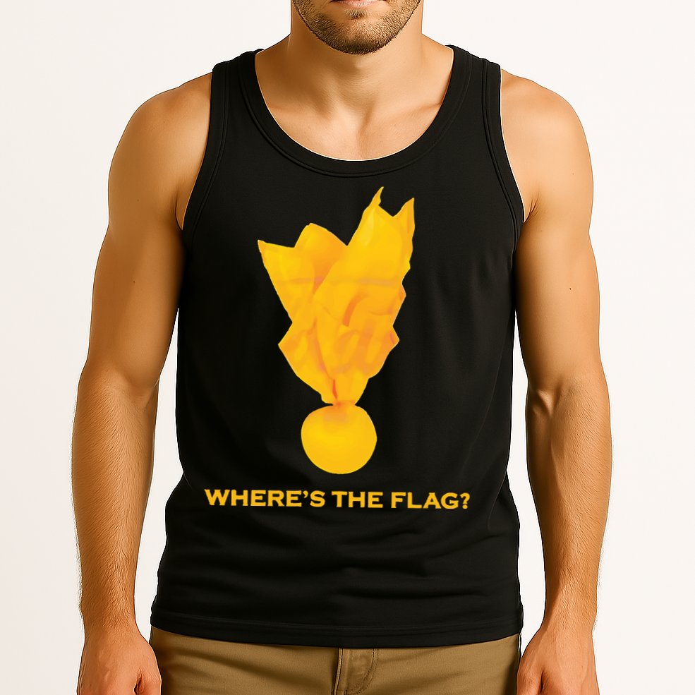 Wheres The Flag Football Penalty Flag Tank Top