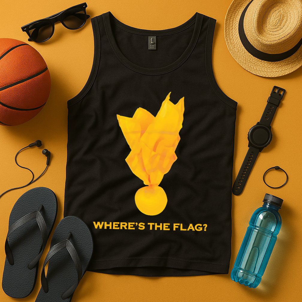 Wheres The Flag Football Penalty Flag Tank Top