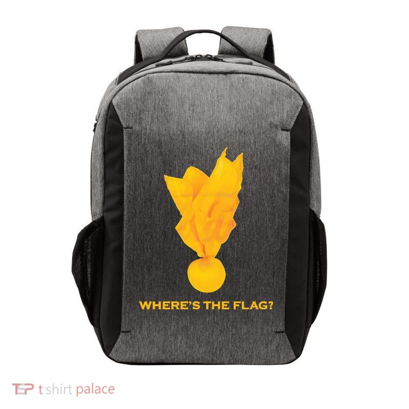 Wheres The Flag Football Penalty Flag Vector Backpack