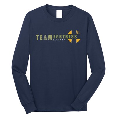 Worn Team Fortress Word Logo Long Sleeve Shirt