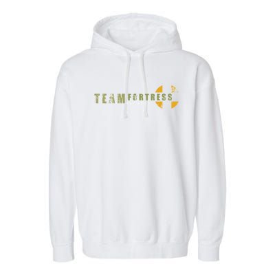 Worn Team Fortress Word Logo Garment-Dyed Fleece Hoodie