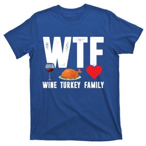 Wine Turkey Family Gift T-Shirt