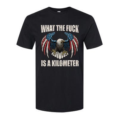 What The Fuck Is A Kilometer George Washington July 4th Softstyle CVC T-Shirt