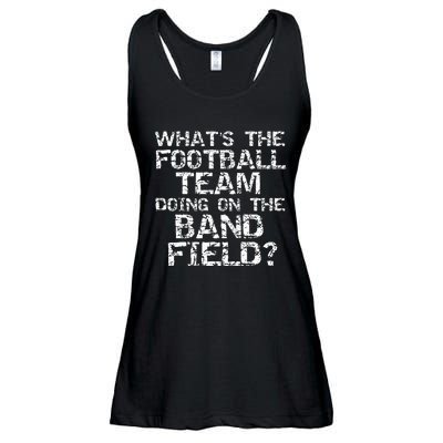 Whats The Football Team Doing On The B.A.N.D Field Ladies Essential Flowy Tank