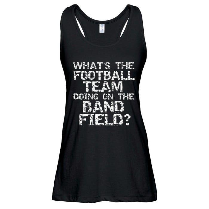 Whats The Football Team Doing On The B.A.N.D Field Ladies Essential Flowy Tank