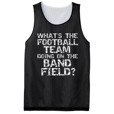 Whats The Football Team Doing On The B.A.N.D Field Mesh Reversible Basketball Jersey Tank