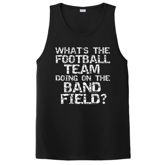 Whats The Football Team Doing On The B.A.N.D Field PosiCharge Competitor Tank