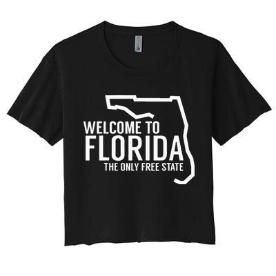 Welcome to Florida The ONLY Free State Crop Top