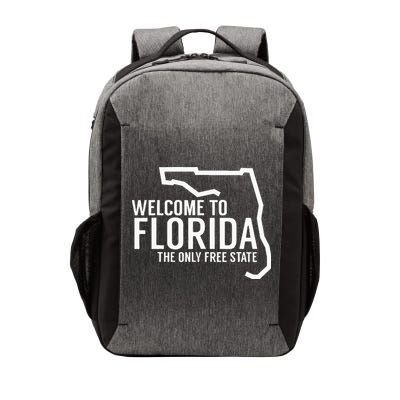 Welcome to Florida The ONLY Free State Vector Backpack