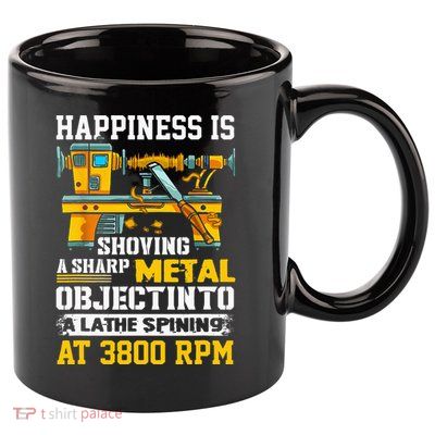 Woodturning Turning For Woodworker Or Carpenter 11oz C Handle Ceramic Mug