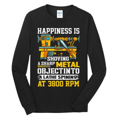 Woodturning Turning For Woodworker Or Carpenter Tall Long Sleeve T-Shirt