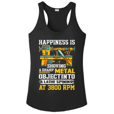 Woodturning Turning For Woodworker Or Carpenter Ladies PosiCharge Competitor Racerback Tank