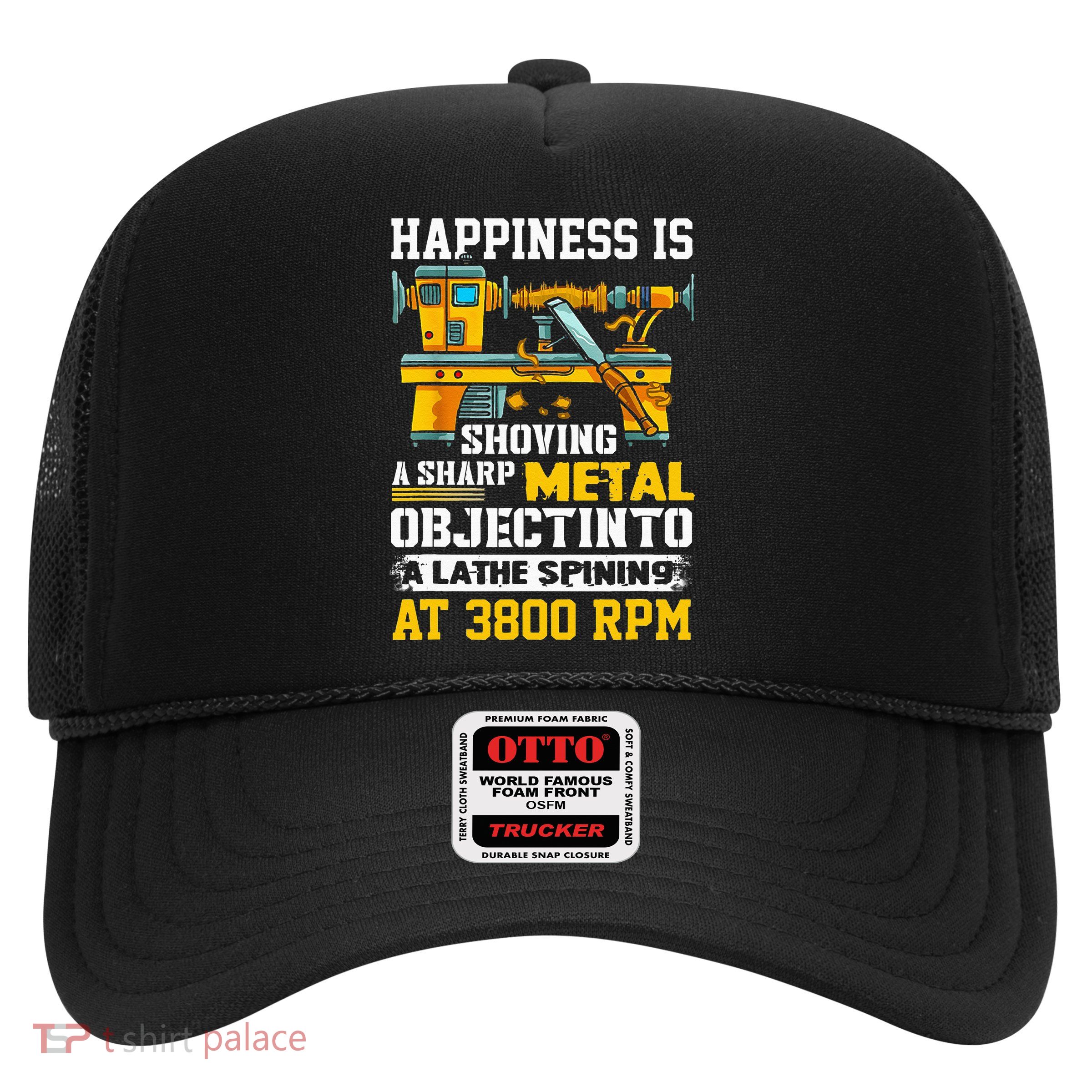 Woodturning Turning For Woodworker Or Carpenter Trucker Hat