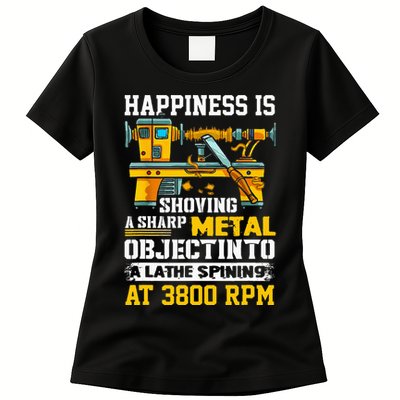 Woodturning Turning For Woodworker Or Carpenter Womens T-Shirt