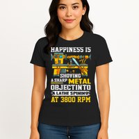 Woodturning Turning For Woodworker Or Carpenter Womens T-Shirt
