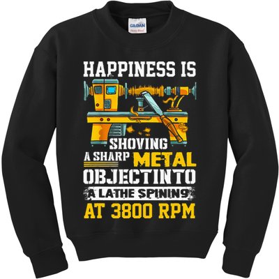 Woodturning Turning For Woodworker Or Carpenter Kids Sweatshirt