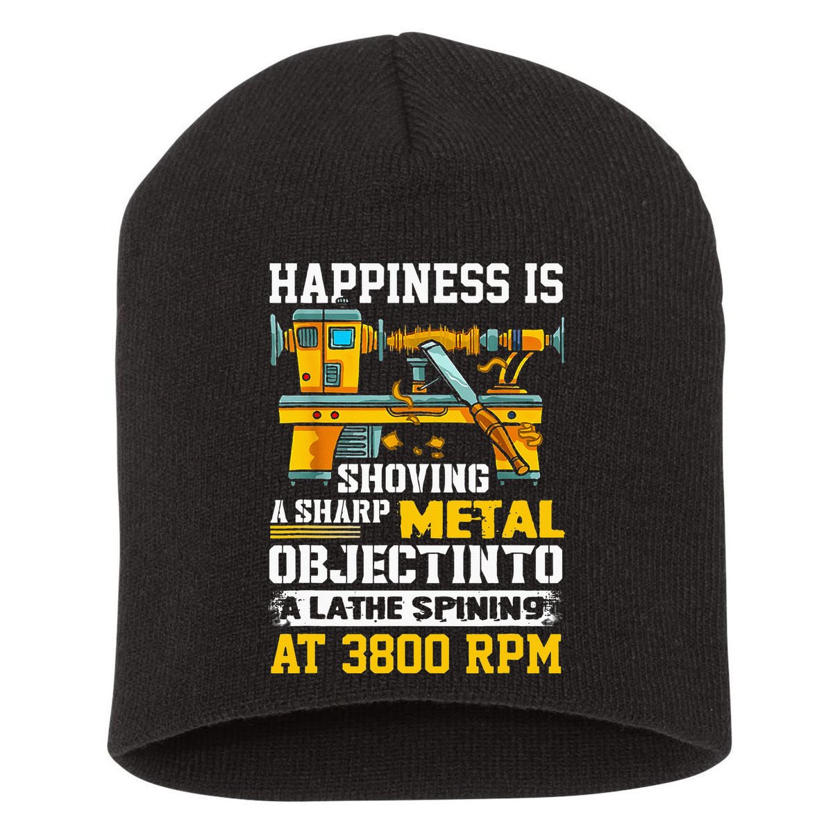 Woodturning Turning For Woodworker Or Carpenter Short Acrylic Beanie