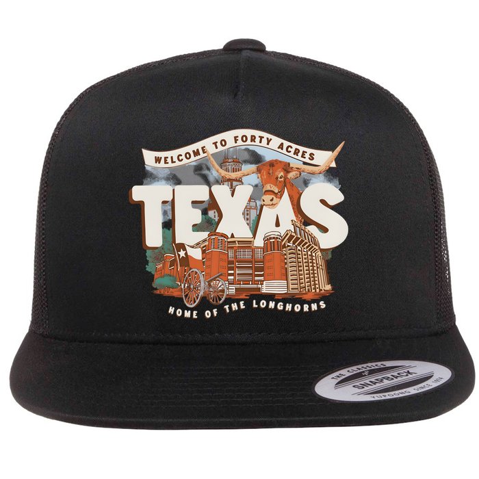 Welcome To Forty Acres Texas Home Of The Flatbill Hat