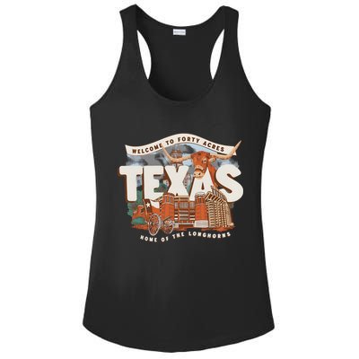 Welcome To Forty Acres Texas Home Of The Ladies PosiCharge Competitor Racerback Tank