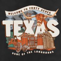Welcome To Forty Acres Texas Home Of The Large Microfiber Waffle Golf Towel