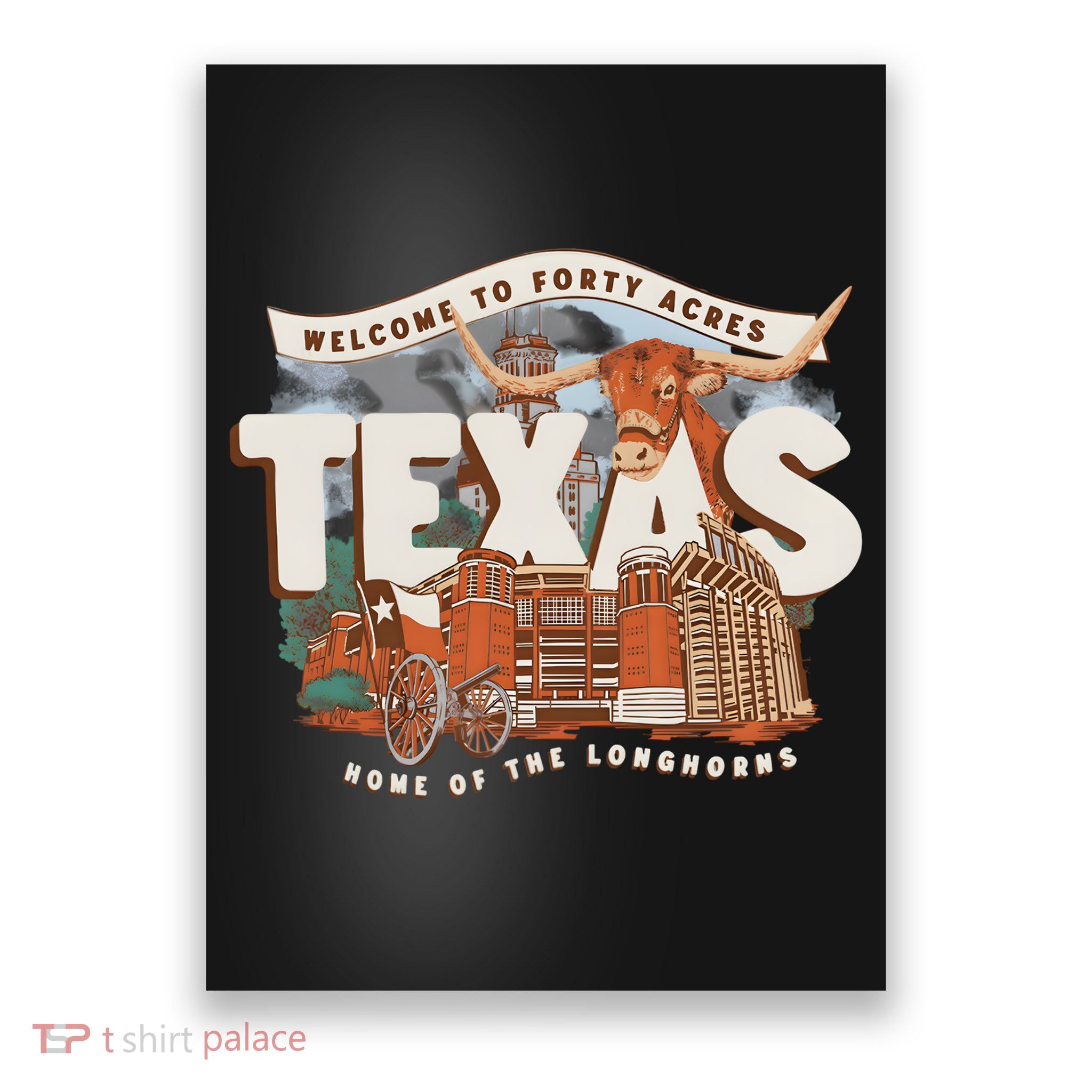 Welcome To Forty Acres Texas Home Of The Poster