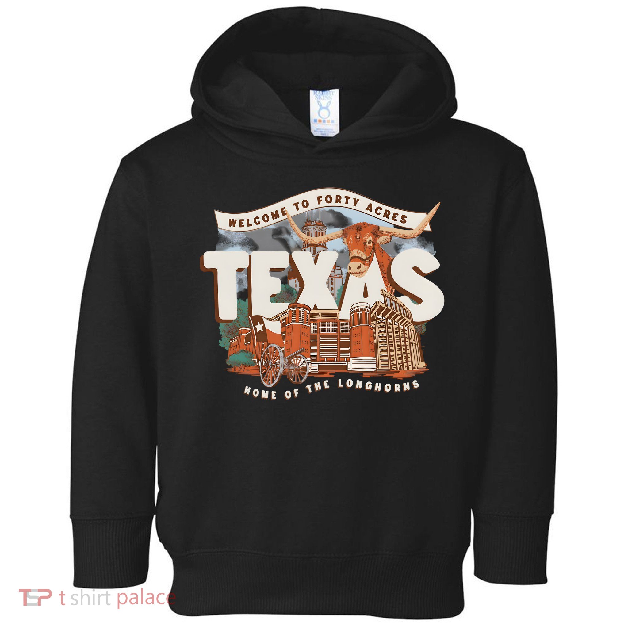 Welcome To Forty Acres Texas Home Of The Toddler Hoodie