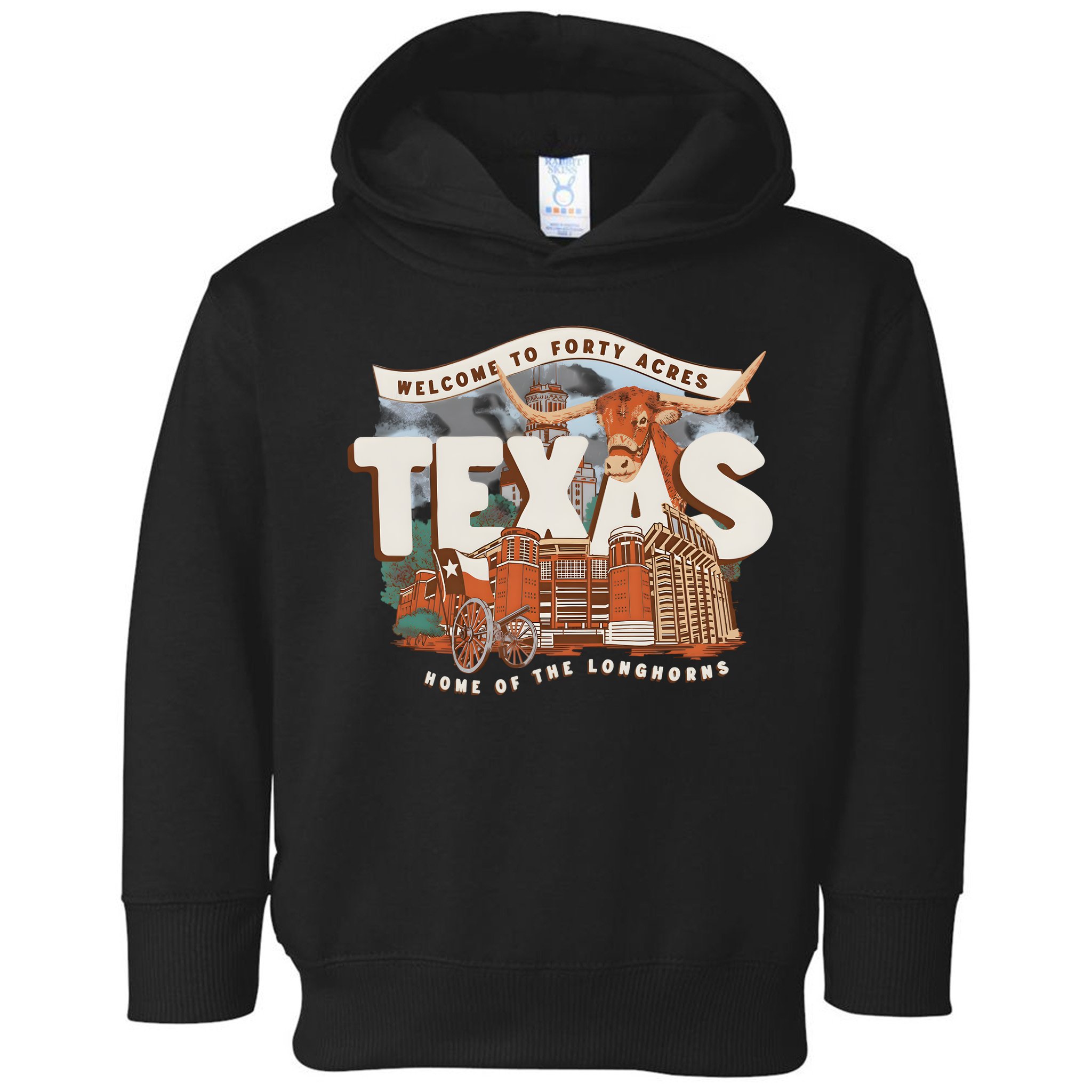 Welcome To Forty Acres Texas Home Of The Toddler Hoodie
