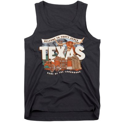 Welcome To Forty Acres Texas Home Of The Tank Top