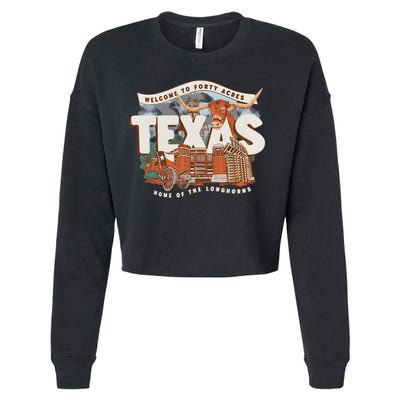 Welcome To Forty Acres Texas Home Of The Cropped Pullover Crew