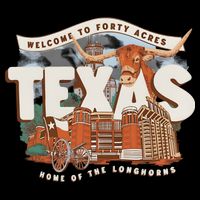 Welcome To Forty Acres Texas Home Of The Wool Snapback Cap
