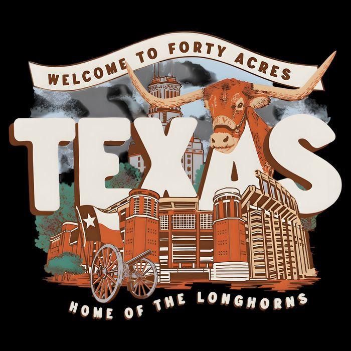 Welcome To Forty Acres Texas Home Of The Wool Snapback Cap