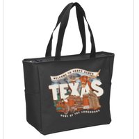 Welcome To Forty Acres Texas Home Of The Zip Tote Bag