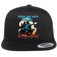 What The Fuck Is A Kilometer Funny George Washington Flatbill Hat