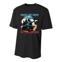 What The Fuck Is A Kilometer Funny George Washington Youth Performance Sprint T-Shirt