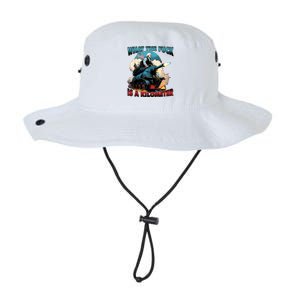 What The Fuck Is A Kilometer Funny George Washington Legacy Cool Fit Booney Bucket Hat