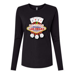 Welcome To Fabulous Las Vegas Womens Cotton Relaxed Long Sleeve T-Shirt