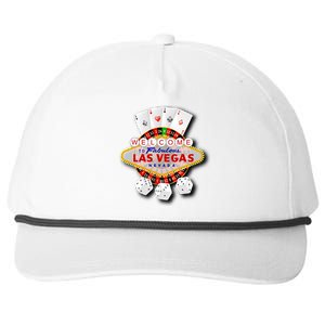 Welcome To Fabulous Las Vegas Snapback Five-Panel Rope Hat